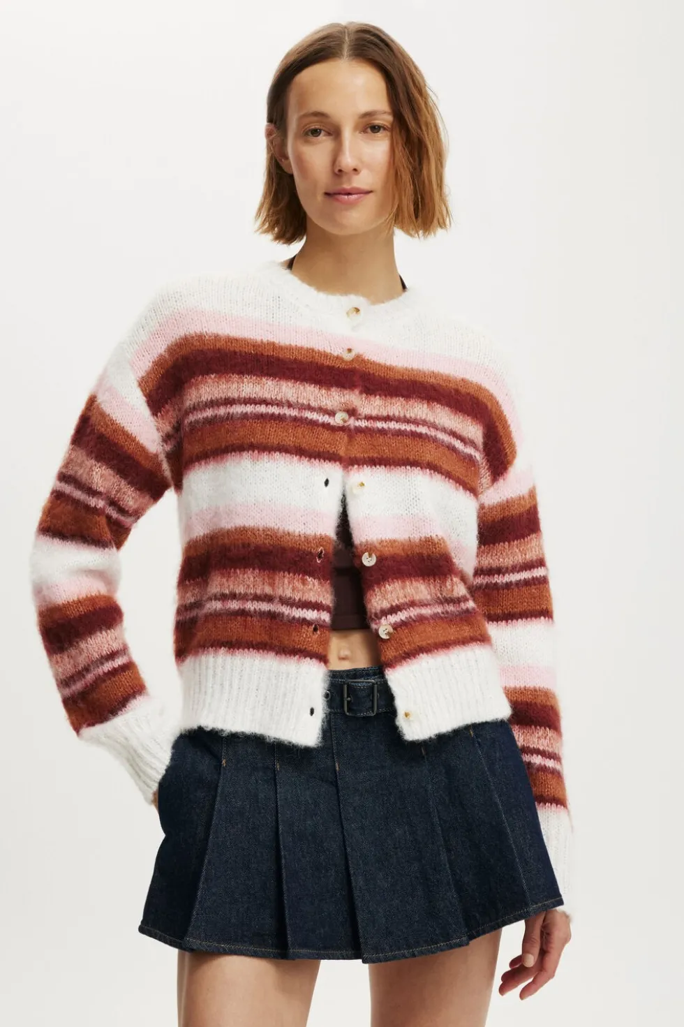 Lofty Luxe Crew Cardigan