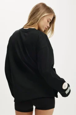 Long Sleeve Graphic Crew
