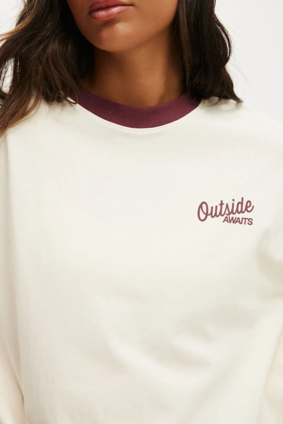 Long Sleeve Graphic Crew