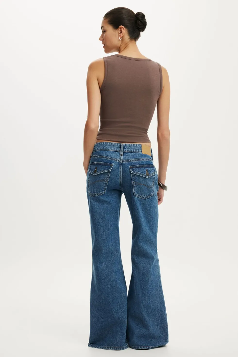 Low Relaxed Flare Jean
