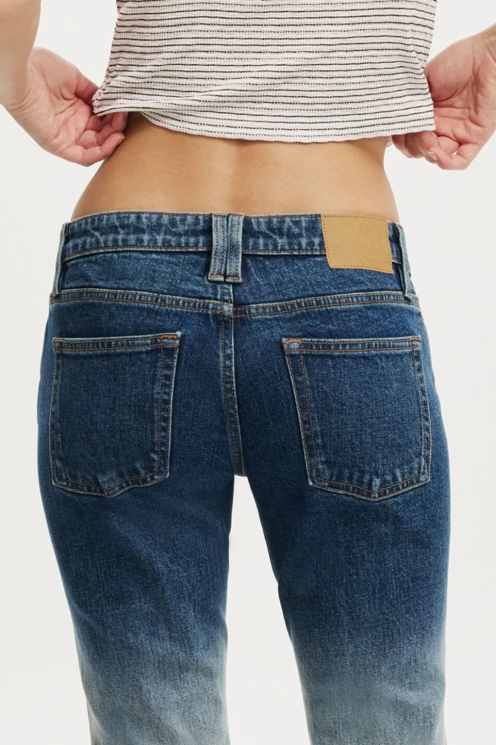 Low Rise Bootcut Jean