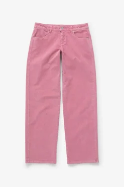 Low Rise Straight Cord Pant