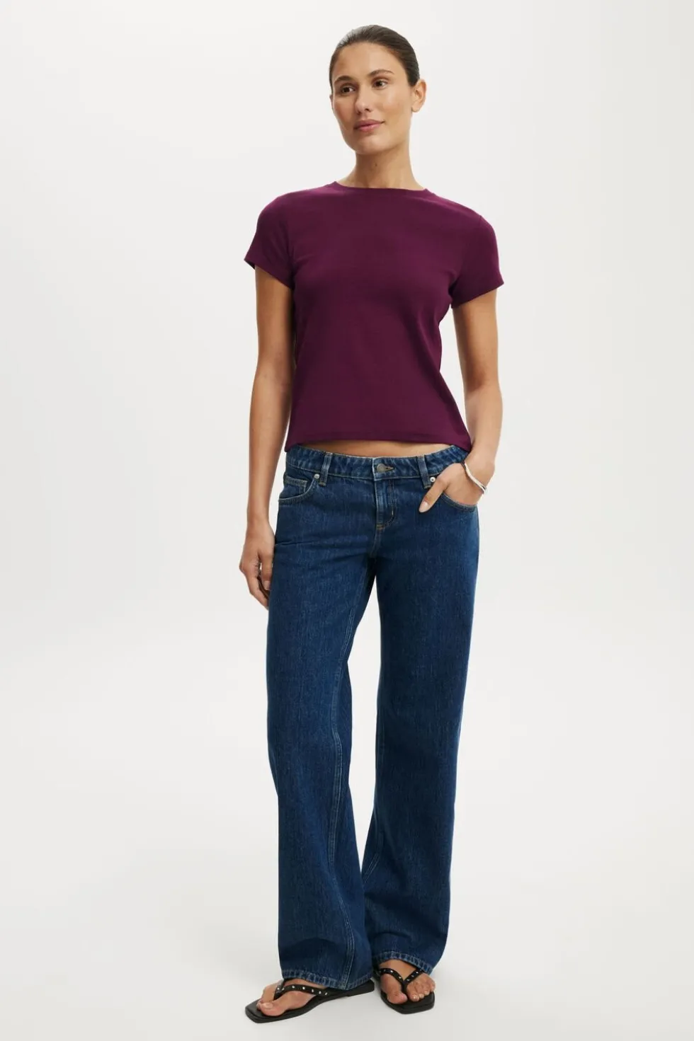 Low Rise Straight Jean