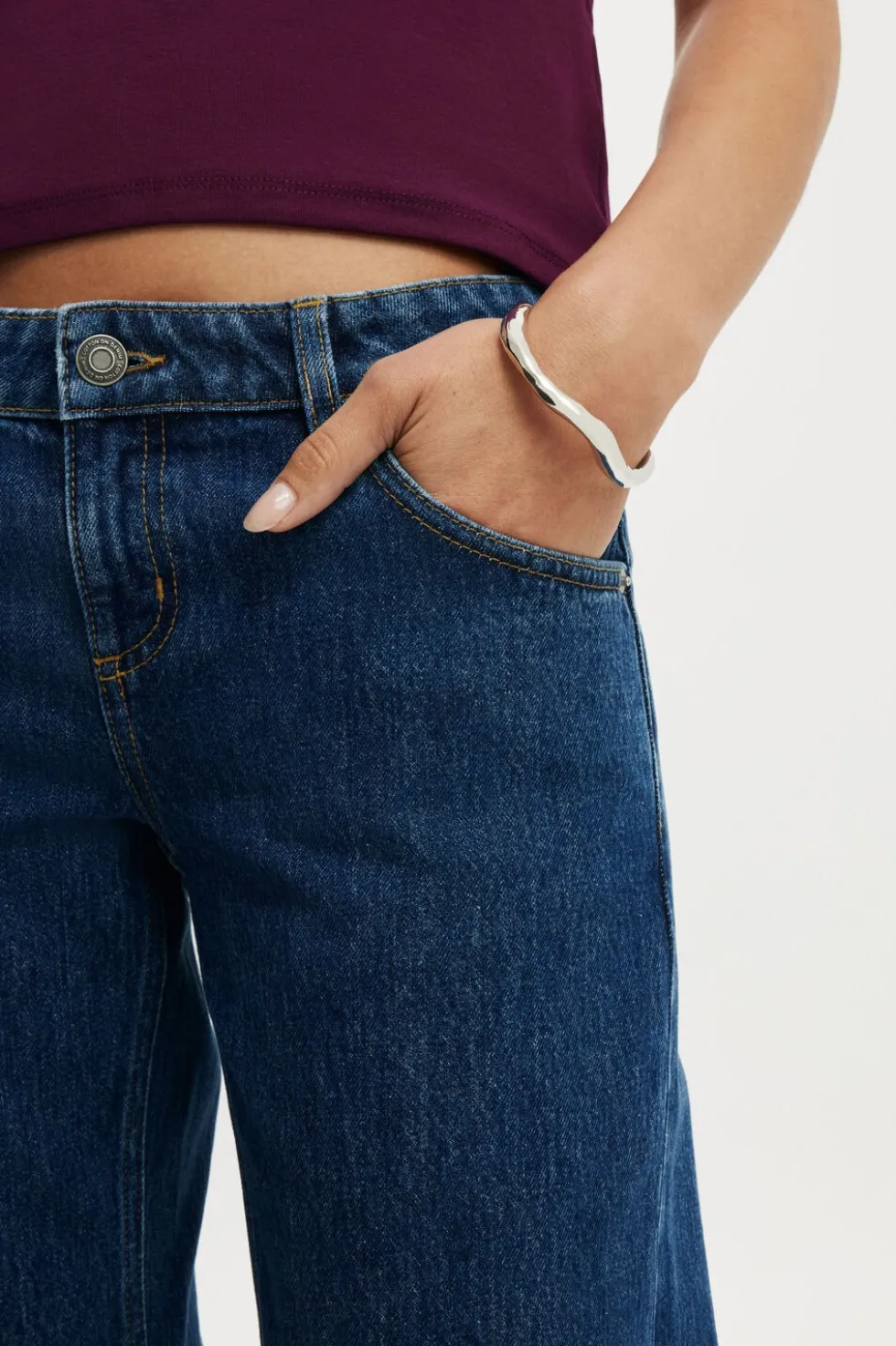 Low Rise Straight Jean