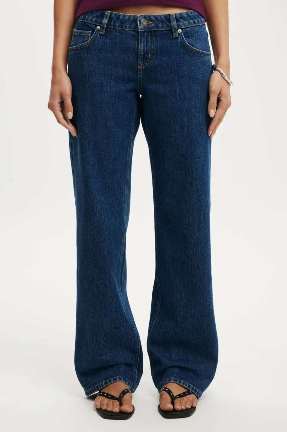 Low Rise Straight Jean