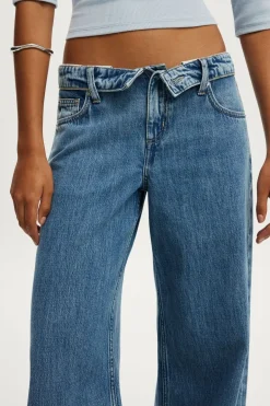 Low Rise Wide Jean