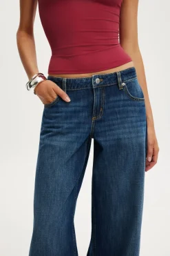 Low Rise Wide Jean
