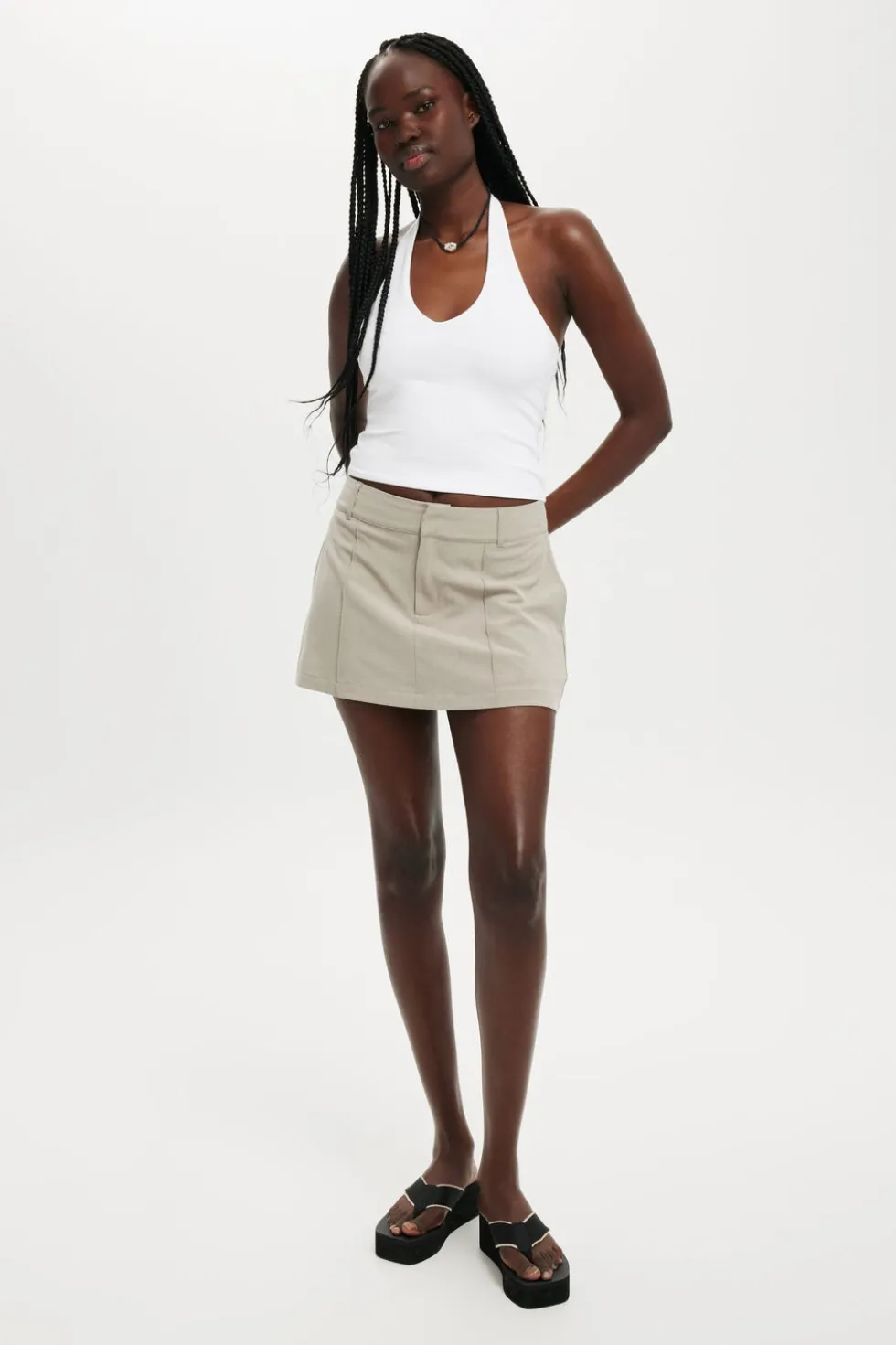 Luis Suiting Skirt