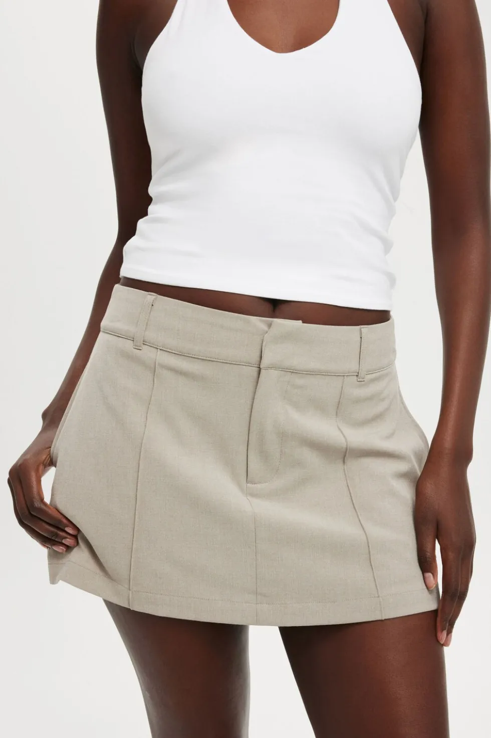 Luis Suiting Skirt