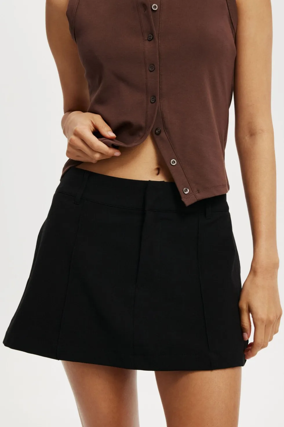 Luis Suiting Skirt