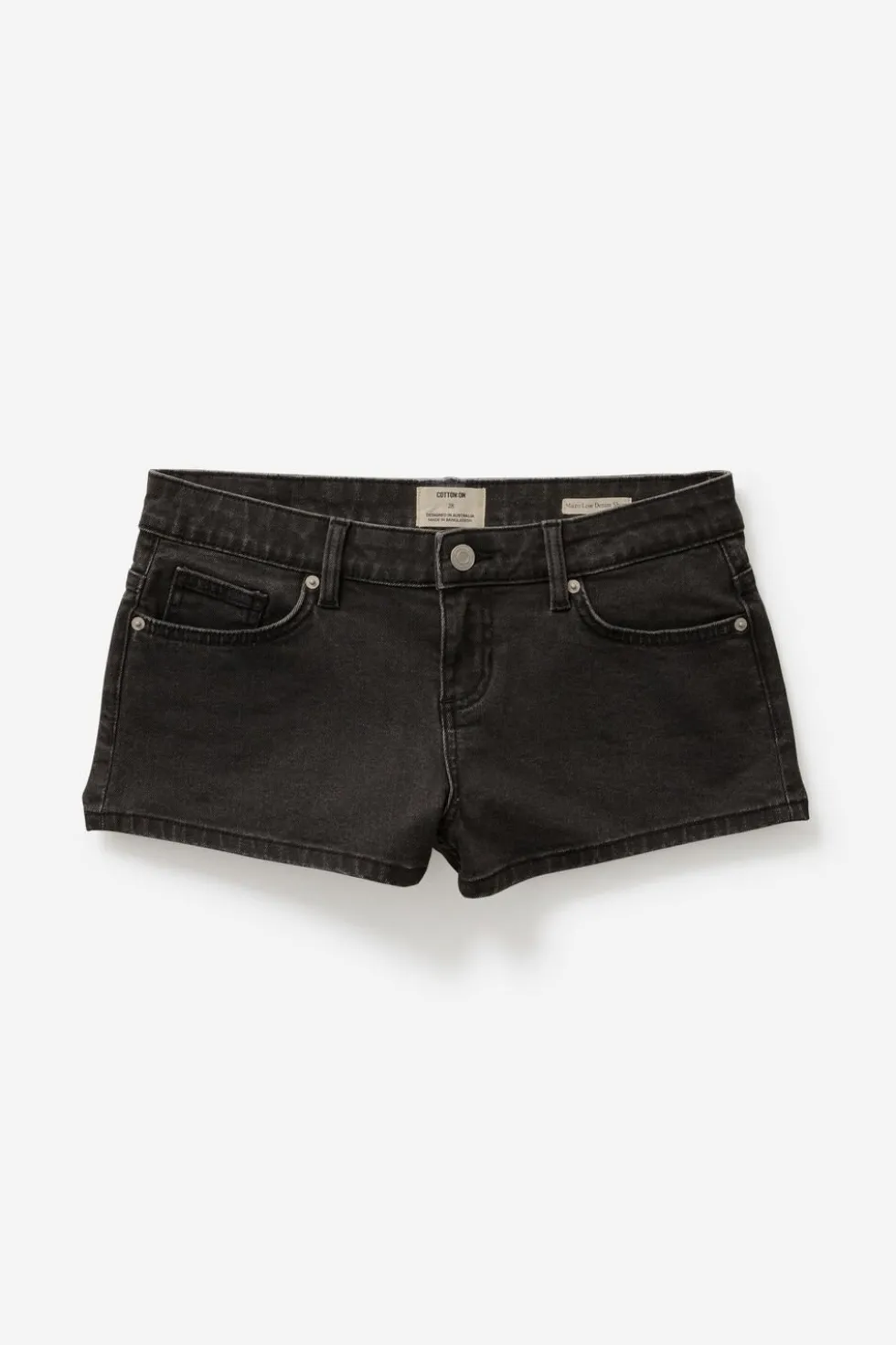 Micro Low Denim Short