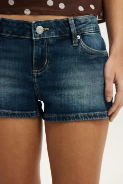 Micro Low Denim Short