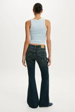 Mid Rise Bootcut Jean