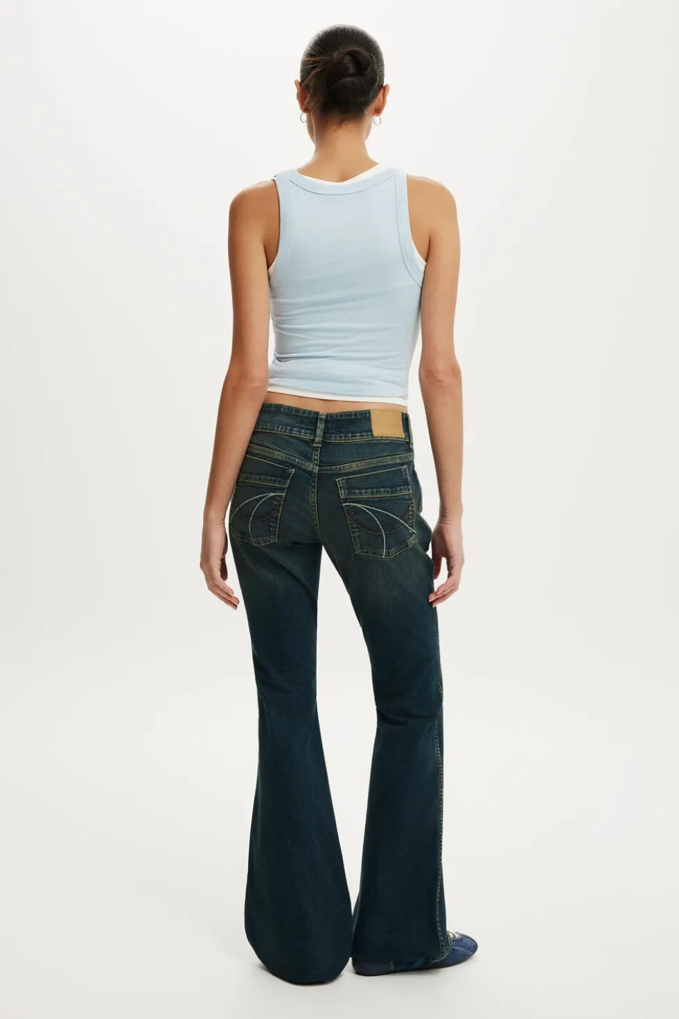 Mid Rise Bootcut Jean