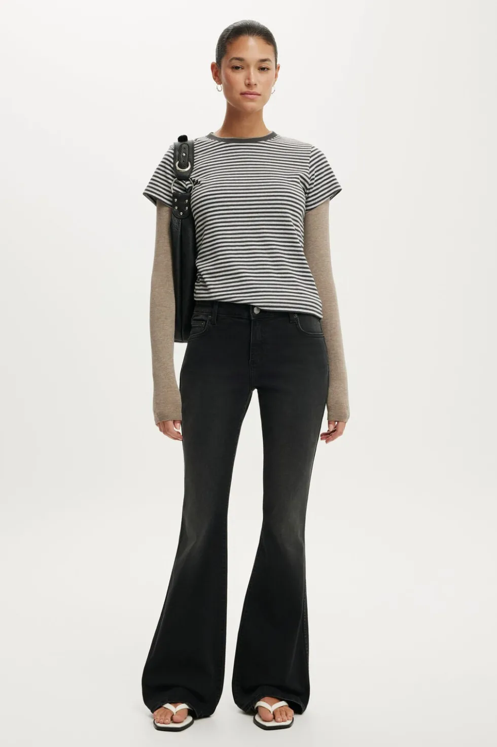 Mid Rise Bootcut Jean