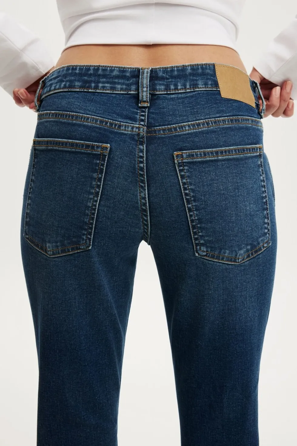 Mid Rise Bootcut Jean