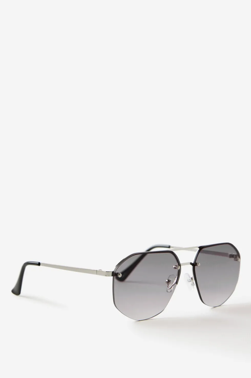 Mikayla Rimless Aviator Sunglasses