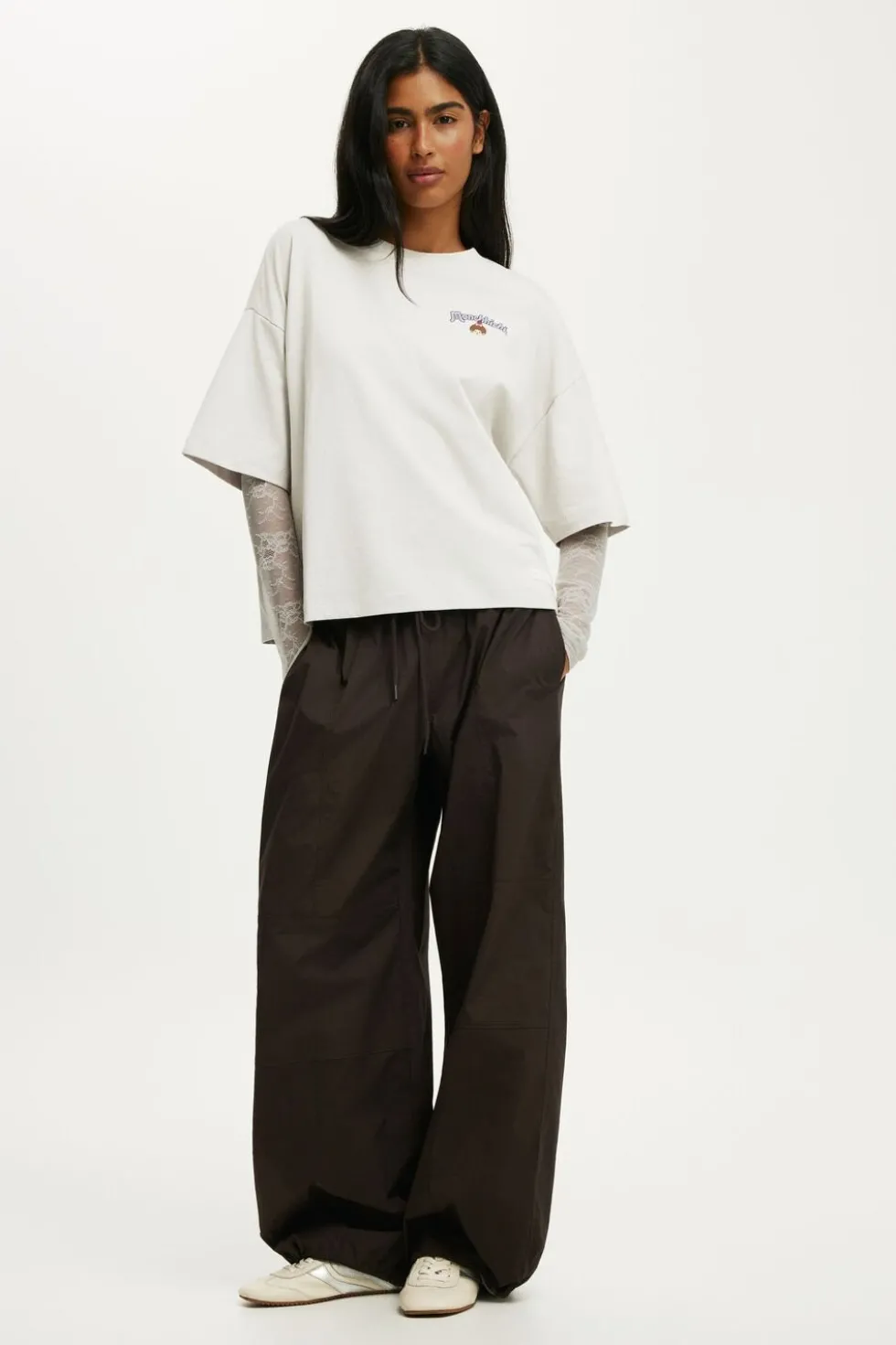 Monchhichi Oversized Graphic Tee