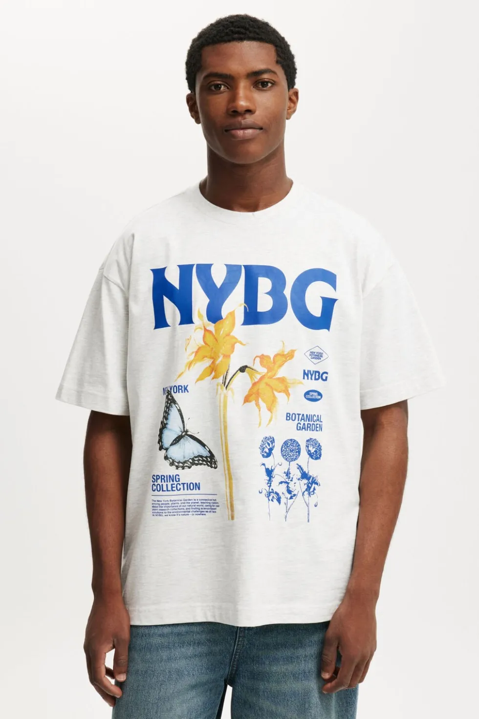 New York Botanical Garden Box Fit T-Shirt