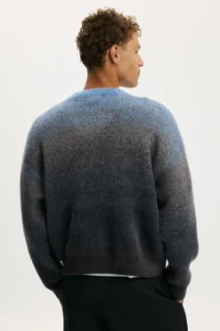 Ombre Crew Knit