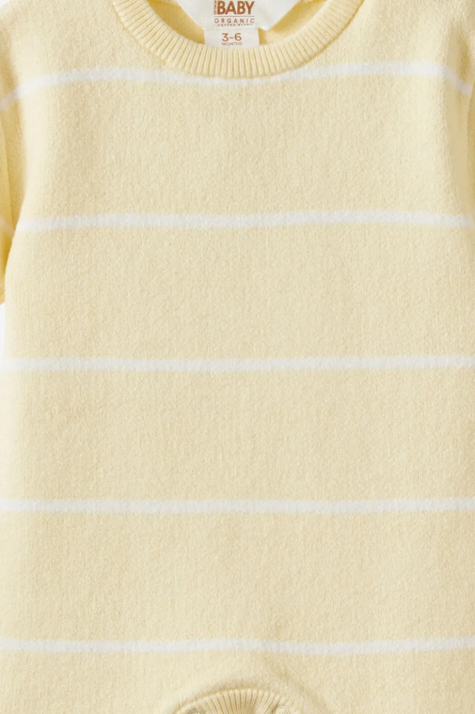 Organic Knit Short Sleeve All In One