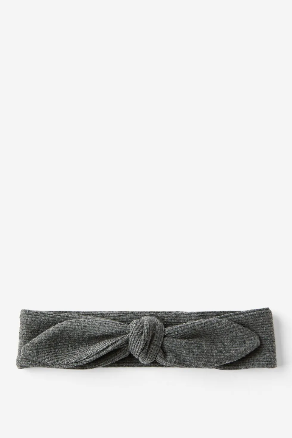 Organic Pointelle Bow Headband