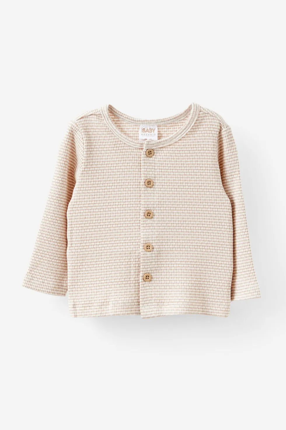 Organic Pointelle Cardigan