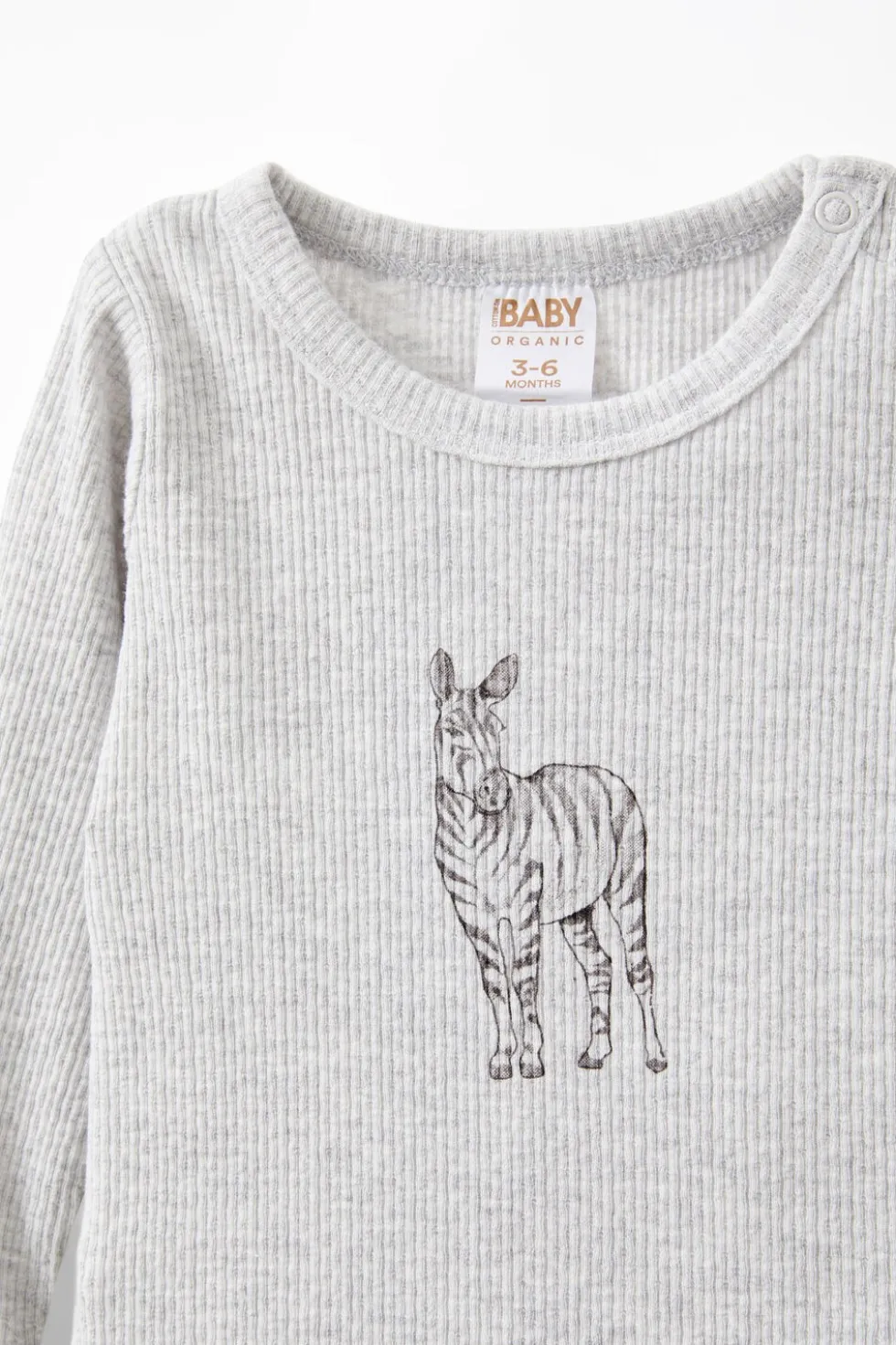 Organic Pointelle Long Sleeve Bubbysuit
