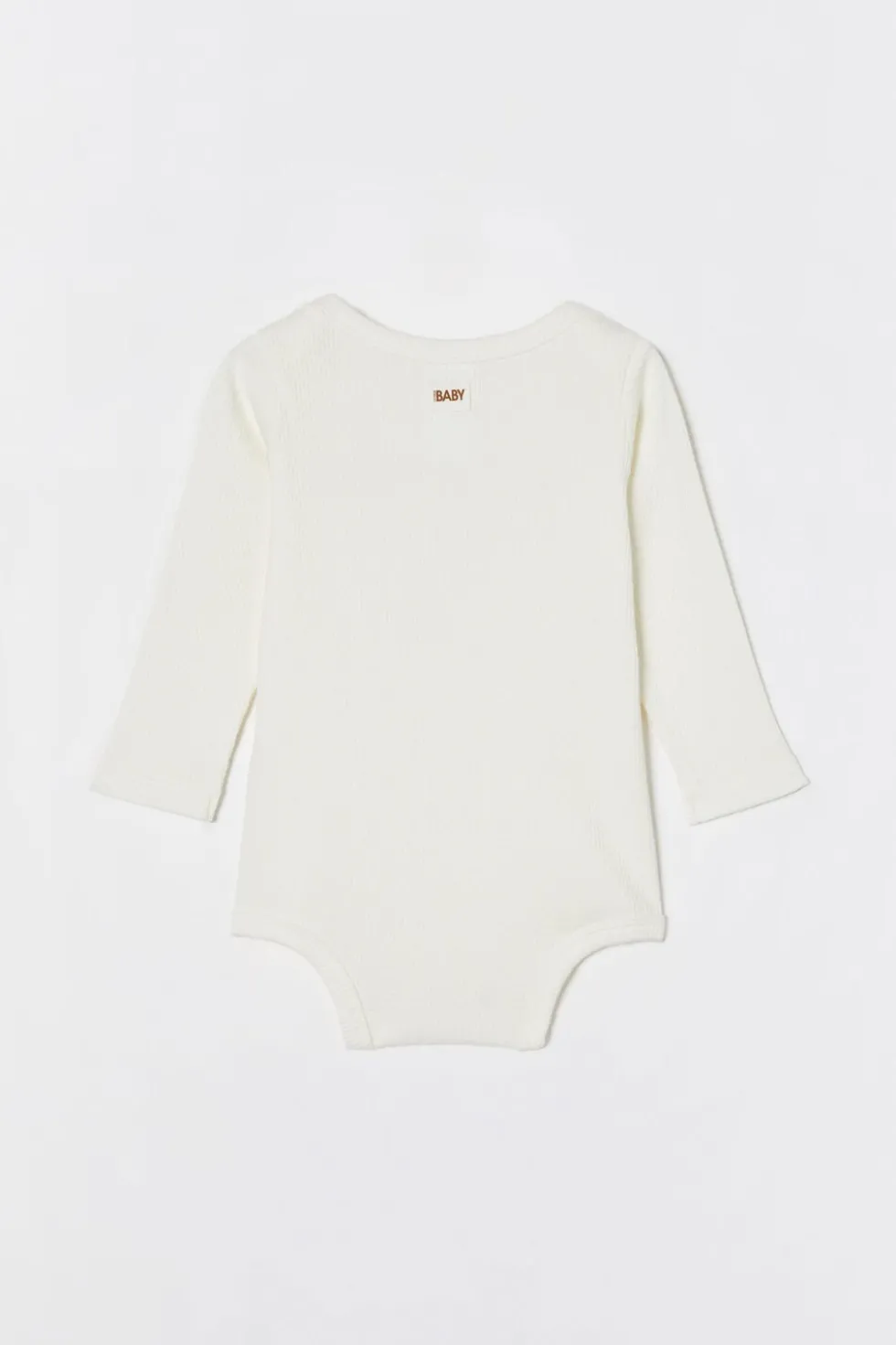 Organic Pointelle Long Sleeve Bubbysuit