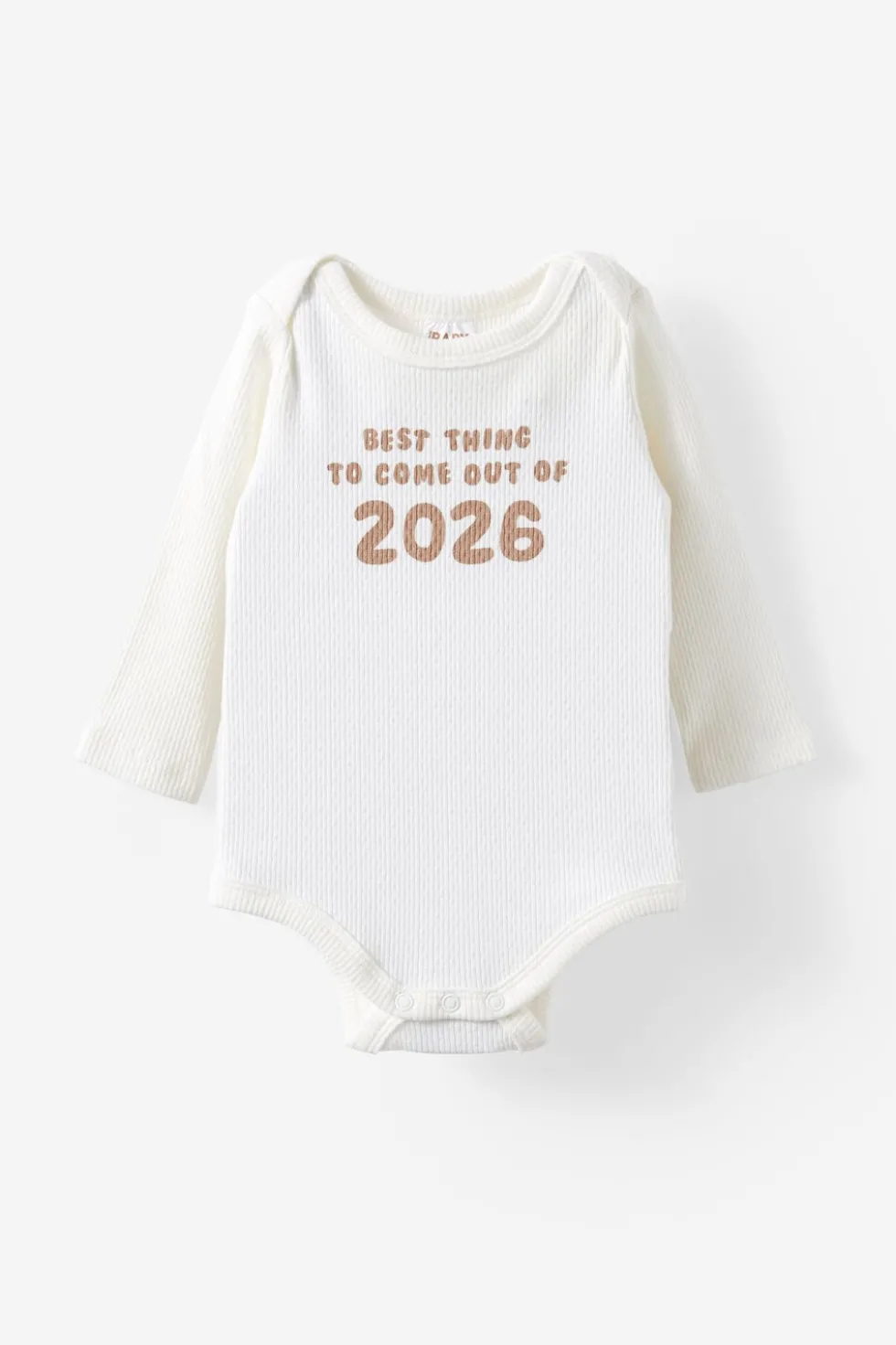 Organic Pointelle Long Sleeve Bubbysuit
