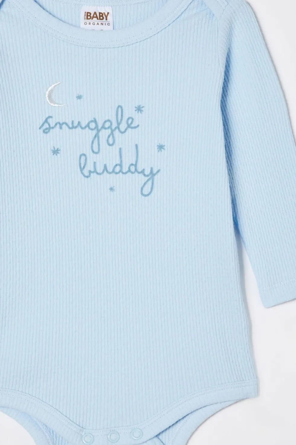 Organic Pointelle Long Sleeve Bubbysuit