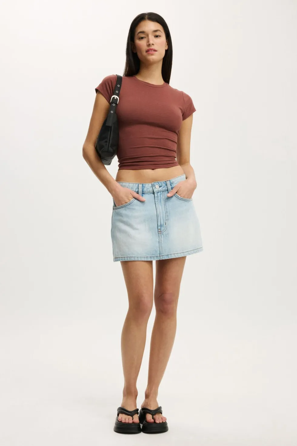 Original Denim Mini Skirt