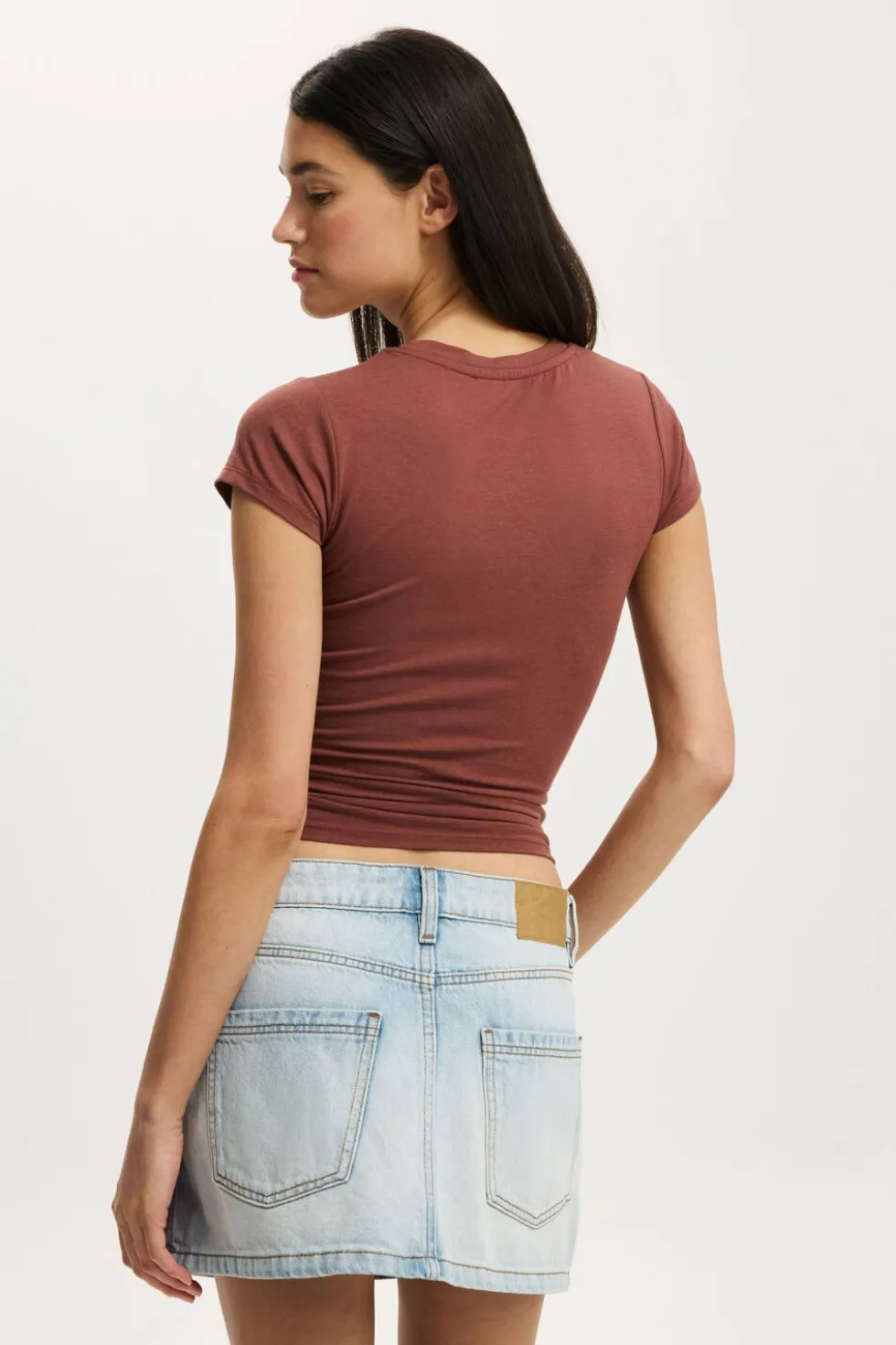 Original Denim Mini Skirt