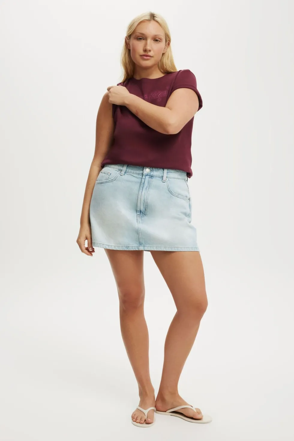 Original Denim Mini Skirt