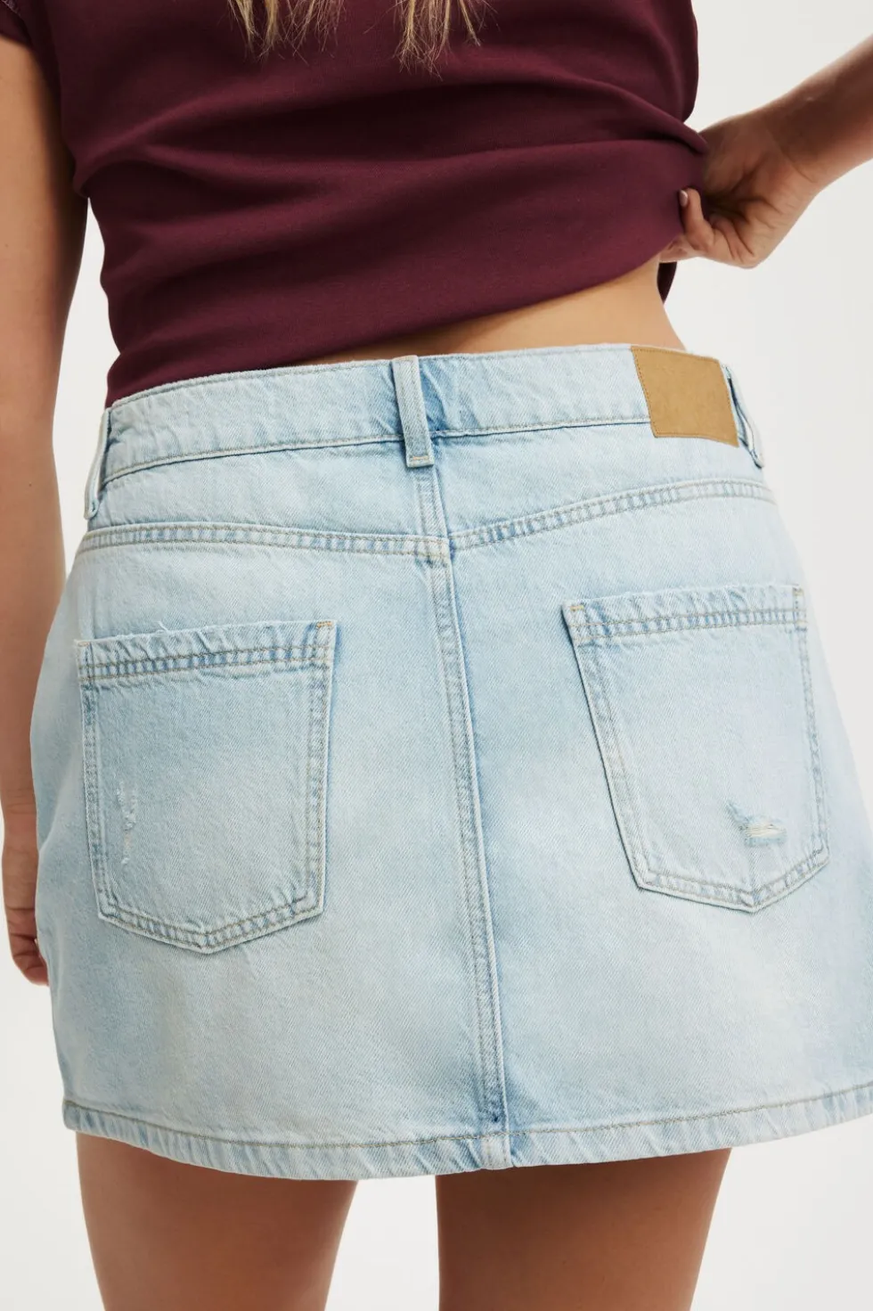 Original Denim Mini Skirt