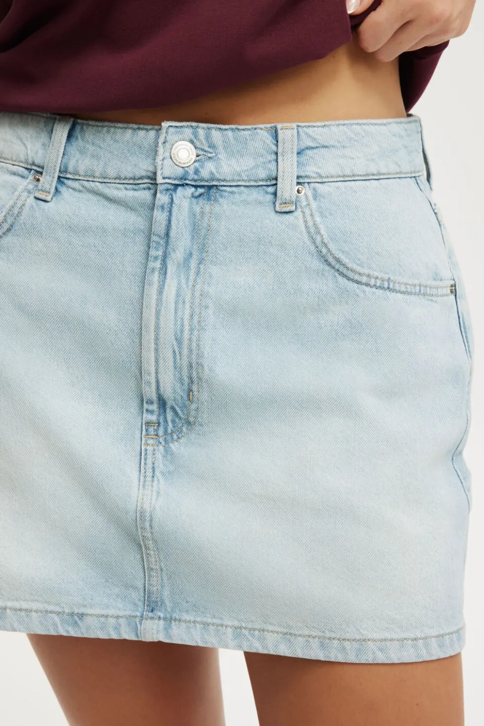 Original Denim Mini Skirt