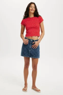 Original Denim Mini Skirt