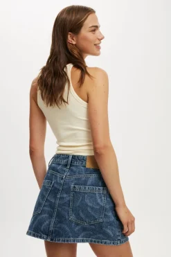 Original Denim Mini Skirt
