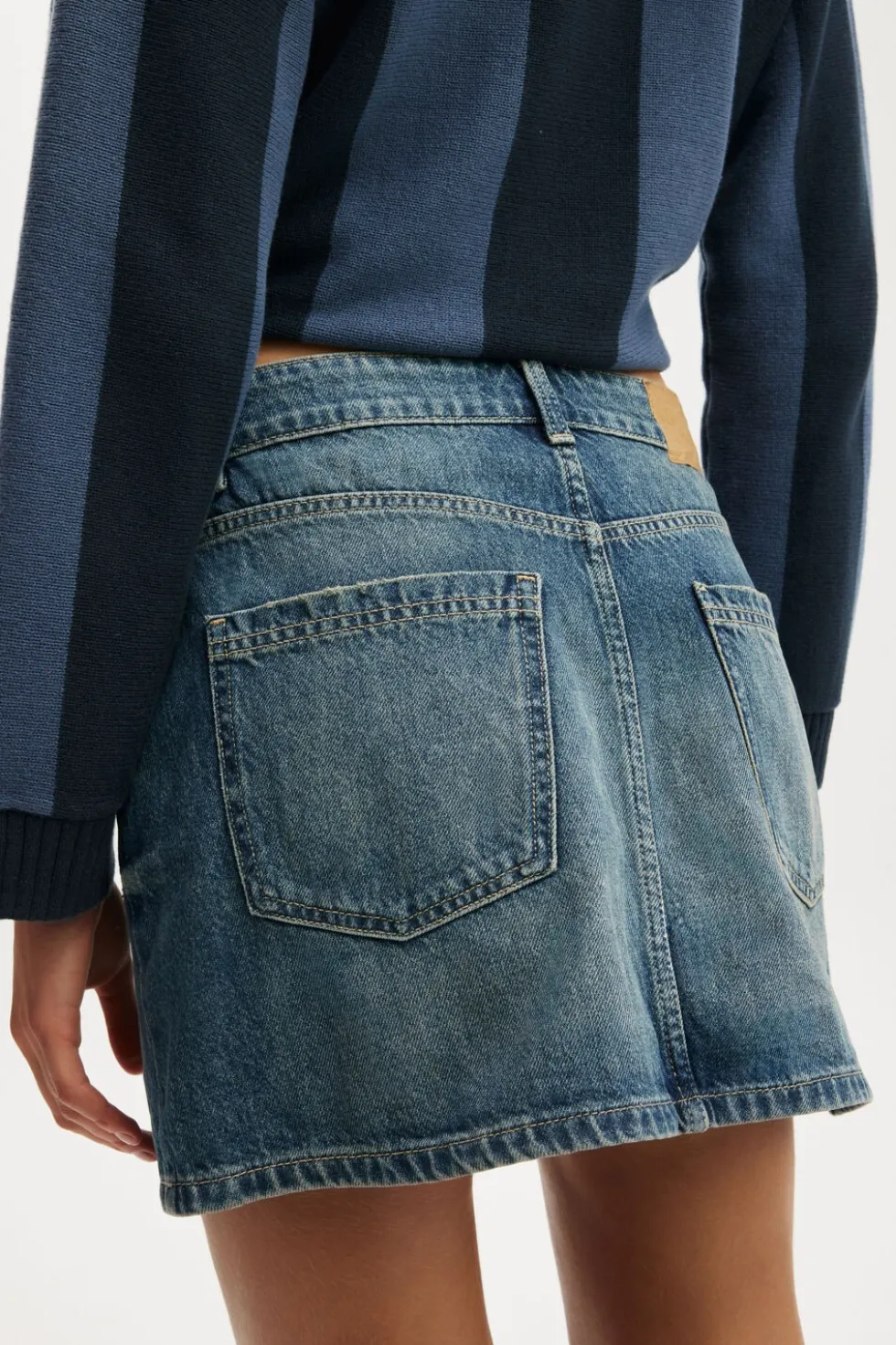 Original Denim Mini Skirt
