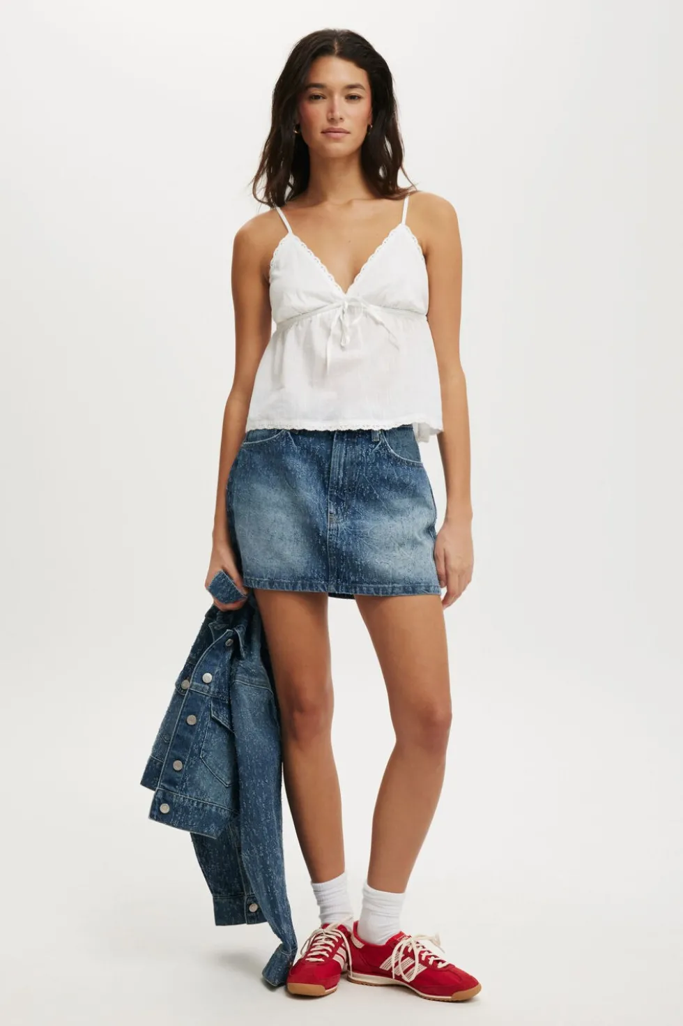 Original Denim Mini Skirt