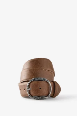 Oval Buckle Belt