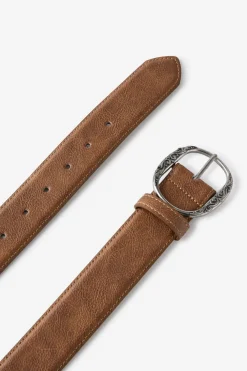 Oval Buckle Belt