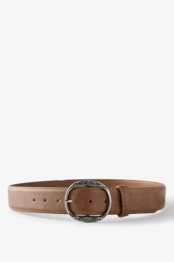 Oval Buckle Belt