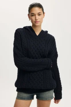 Oversized Cable Hoody