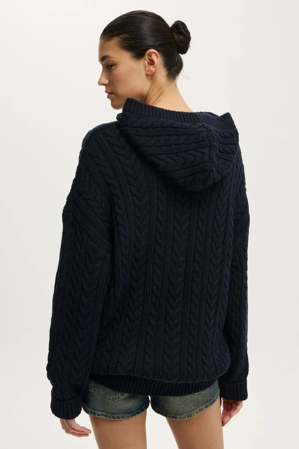 Oversized Cable Hoody