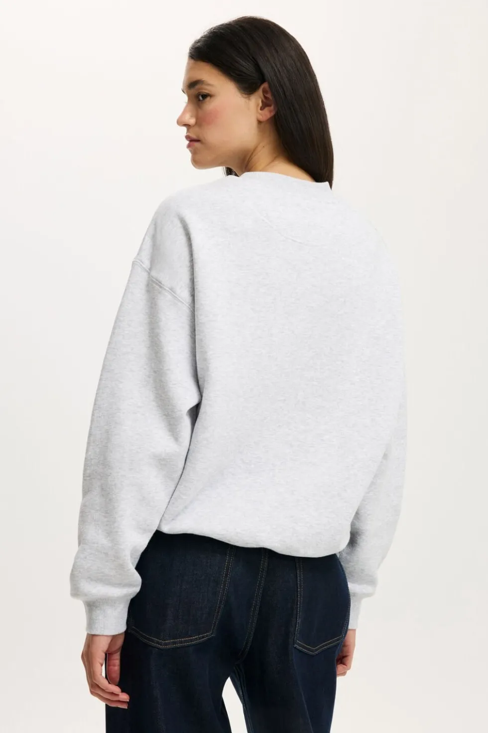 Oversized Fleece Sweatshirt