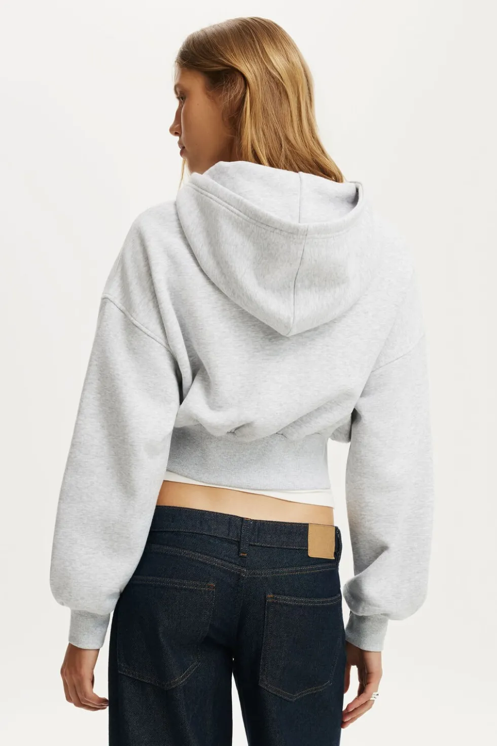 Oversized Zip Through Hoodie
