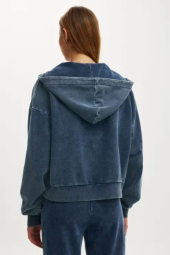 Oversized Zip Through Hoodie