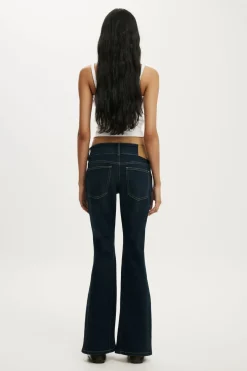 Petite Mid Rise Bootcut Jean
