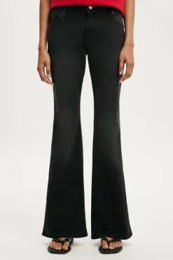 Petite Mid Rise Bootcut Jean